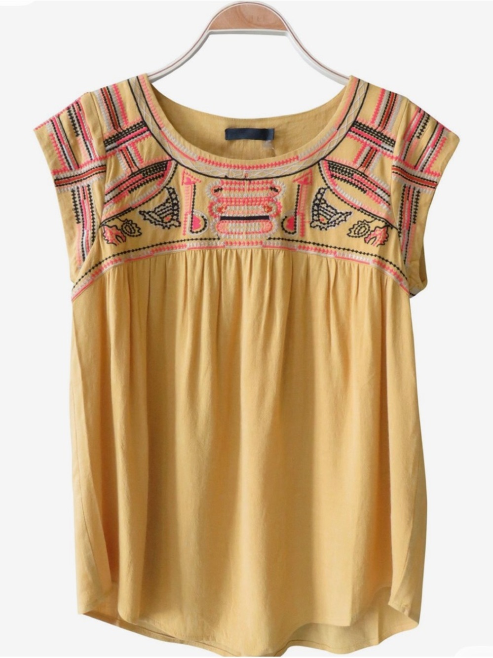 THML Boho mustard Top Small